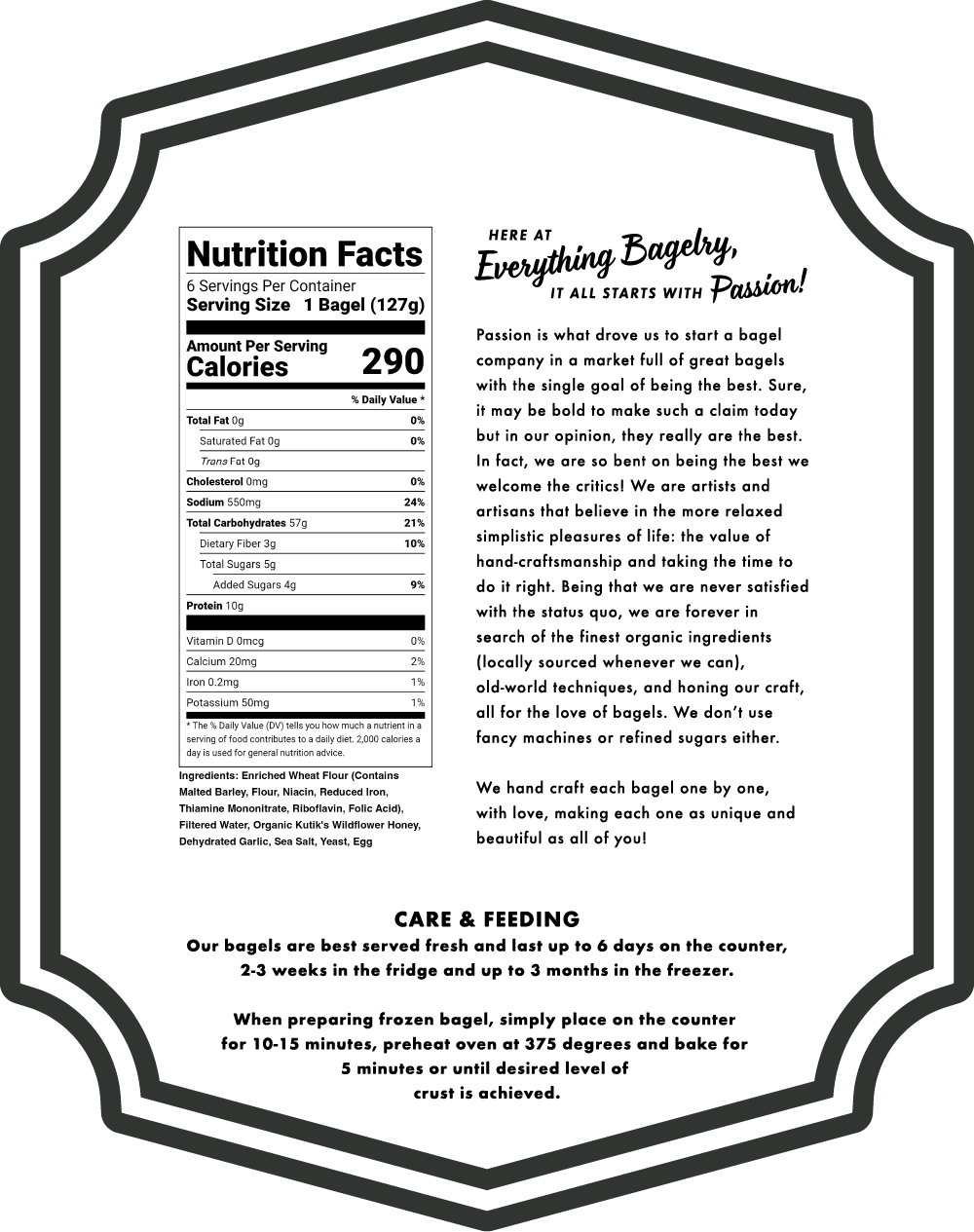 Garlic Bagels