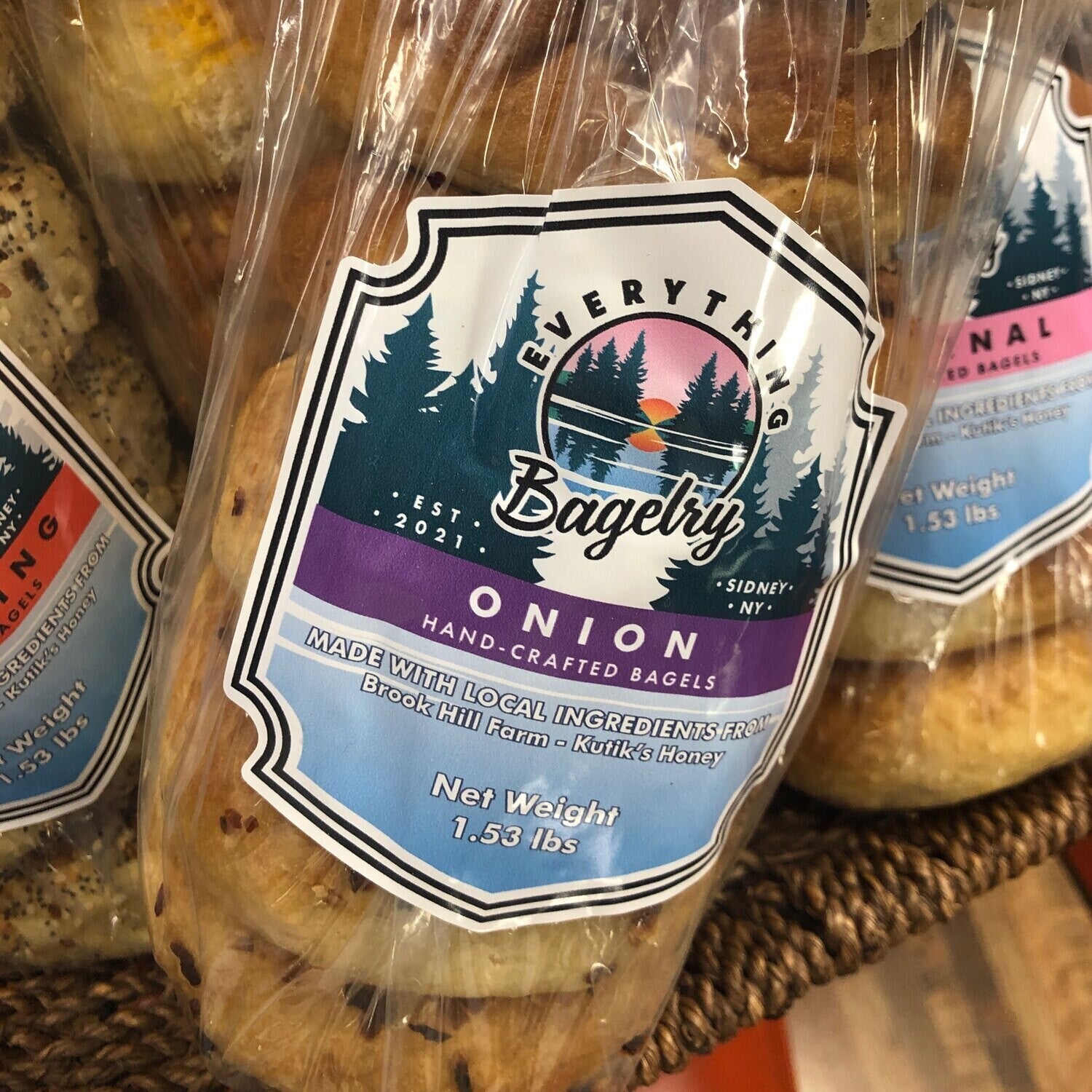 Onion Bagels Everything Bagelry